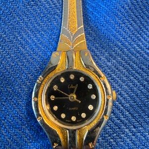 Gold and Silver Tone Women's Vintage Collezio Quartz Watch